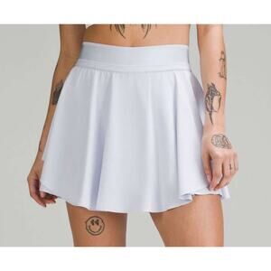 Lululemon Court Rival Tennis Skirt Skort size 4 Long Blissful Blue